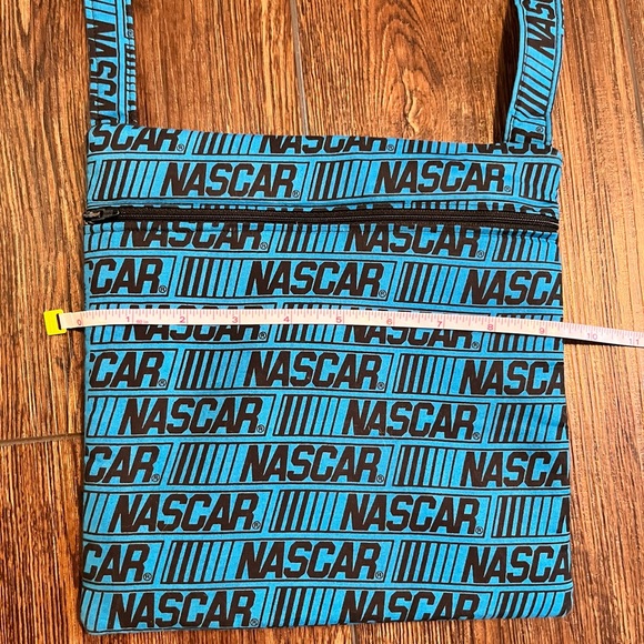 EUC NASCAR Crossbody bag. Two pockets. Strap is NOT adjustable. Blue & black. - Picture 8 of 10